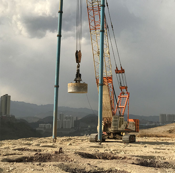 貴州六盤水盤縣強夯項目